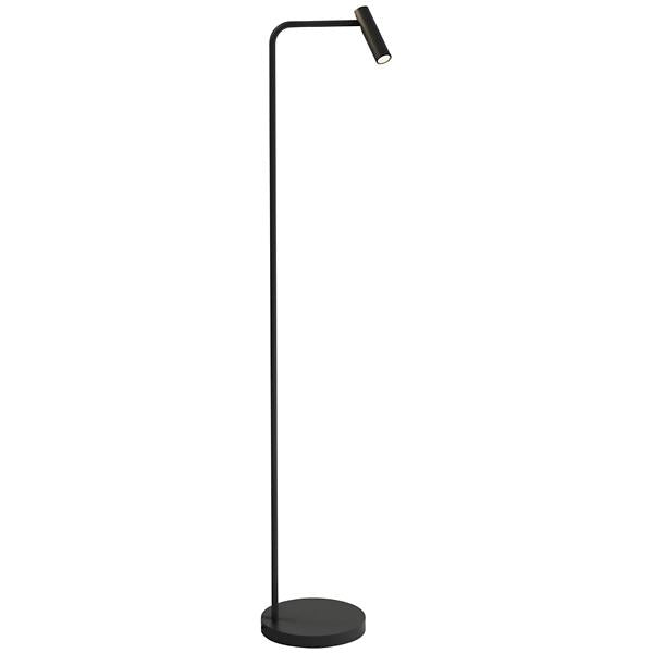 Modern Simple Slim Straight Metal Floor Standing Reading Lamp For Hotel Home Living Room Sofa Corner Decor