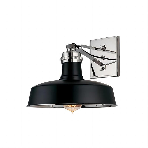 Industrial style metal wall lamp